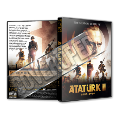 Atatürk 1881-1919 Bölüm 2 - 2024 Türkçe Dvd Cover Tasarımı